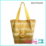 DOUBLE-USE BAG - BAG/J70 PINK & YELLOW